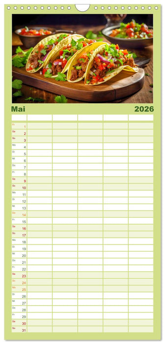 Mampf mit Kult! - Für Liebhaber von Fastfood-Klassikern (CALVENDO Familienplaner 2026)