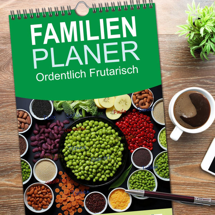 Ordentlich Frutarisch (CALVENDO Familienplaner 2026)