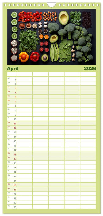 Ordentlich Frutarisch (CALVENDO Familienplaner 2026)