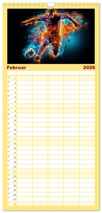 Sportarten (CALVENDO Familienplaner 2026)