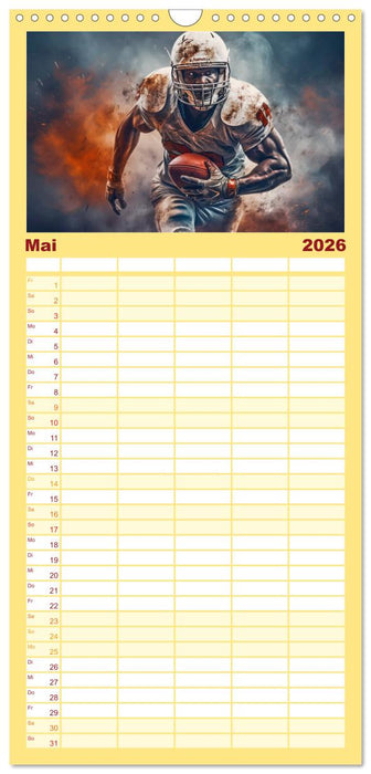 Sportarten (CALVENDO Familienplaner 2026)