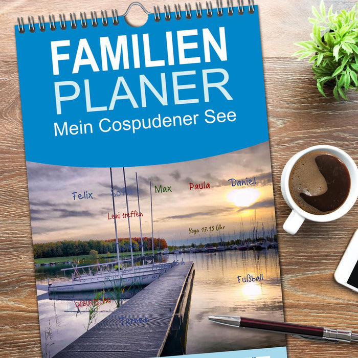 Mein Cospudener See (CALVENDO Familienplaner 2026)