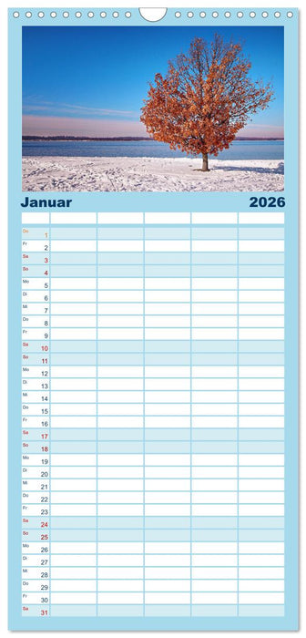 Mein Cospudener See (CALVENDO Familienplaner 2026)