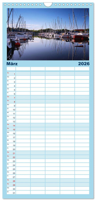 Mein Cospudener See (CALVENDO Familienplaner 2026)