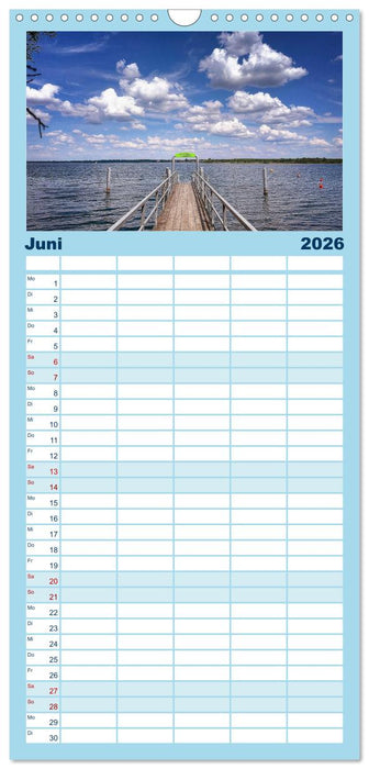 Mein Cospudener See (CALVENDO Familienplaner 2026)