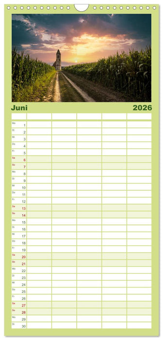 So schön ist Ungarn. Sehenswertes am Balaton und in Budapest (CALVENDO Familienplaner 2026)