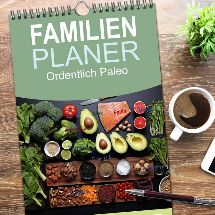 Ordentlich Paleo (CALVENDO Familienplaner 2026)