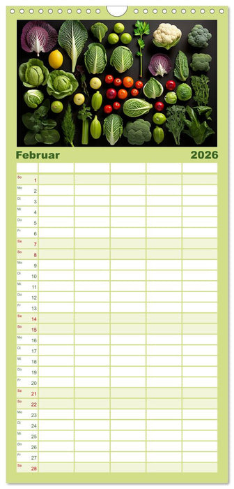 Ordentlich Paleo (CALVENDO Familienplaner 2026)