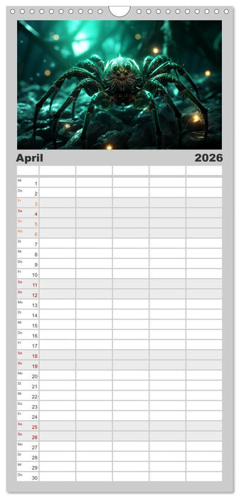 Magische Insekten (CALVENDO Familienplaner 2026)