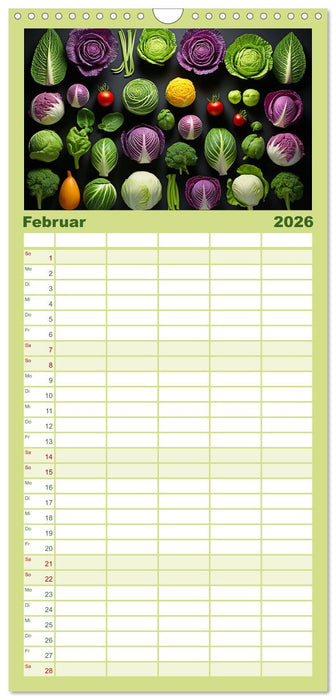 Ordentlich Ketogen (CALVENDO Familienplaner 2026)