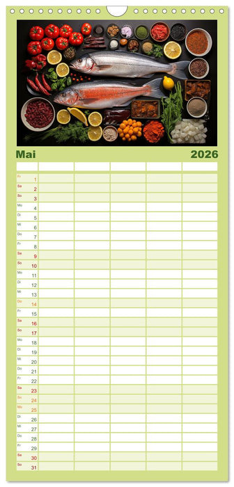 Ordentlich Ketogen (CALVENDO Familienplaner 2026)