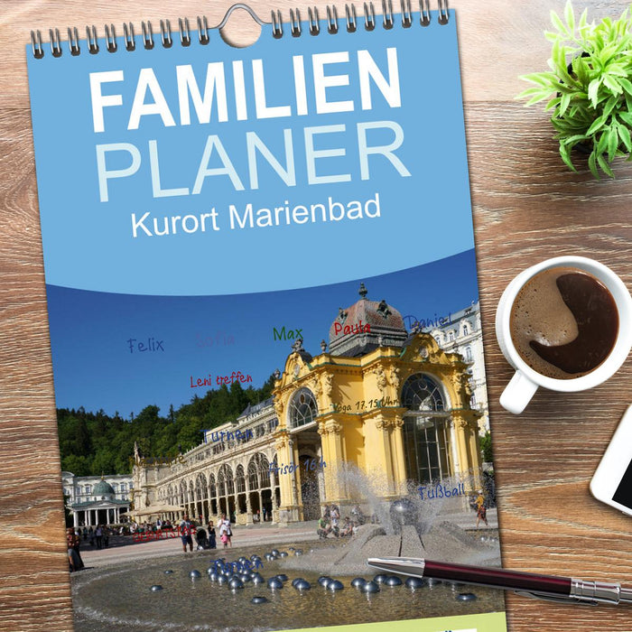 Kurort Marienbad (CALVENDO Familienplaner 2026)