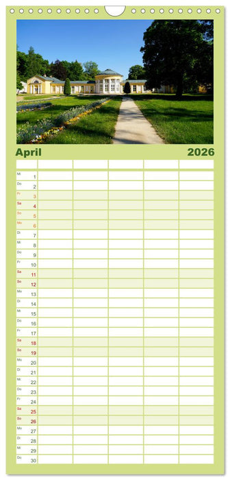 Kurort Marienbad (CALVENDO Familienplaner 2026)