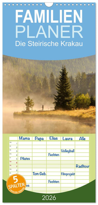 Die Steirische Krakau (CALVENDO Familienplaner 2026)