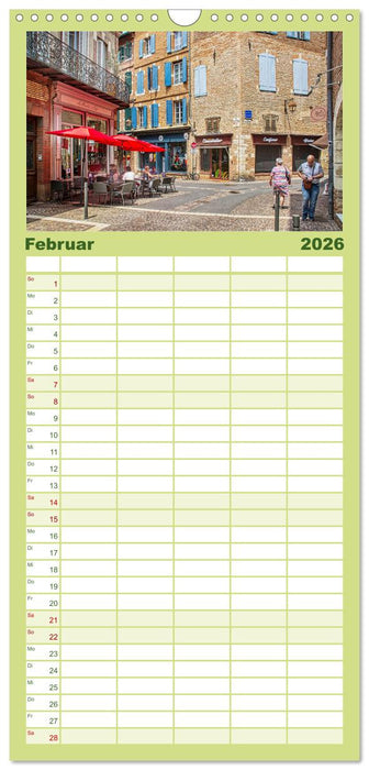 Albi - Bischofssitz und Weltkulturerbe (CALVENDO Familienplaner 2026)