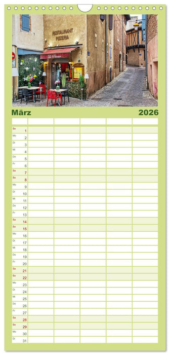 Albi - Bischofssitz und Weltkulturerbe (CALVENDO Familienplaner 2026)