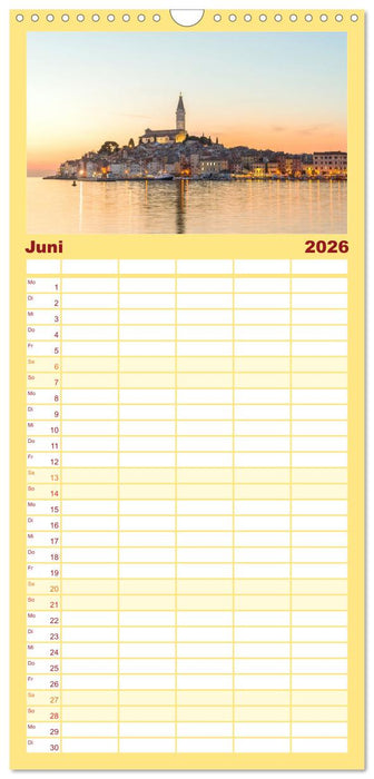 Kroatien Perle des Balkans (CALVENDO Familienplaner 2026)