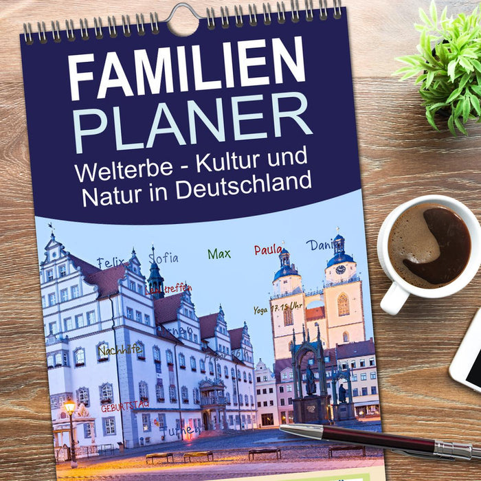 Welterbe - Kultur und Natur in Deutschland (CALVENDO Familienplaner 2026)