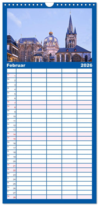 Welterbe - Kultur und Natur in Deutschland (CALVENDO Familienplaner 2026)