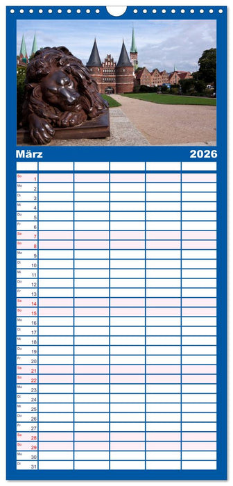 Welterbe - Kultur und Natur in Deutschland (CALVENDO Familienplaner 2026)