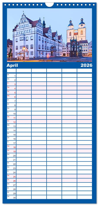 Welterbe - Kultur und Natur in Deutschland (CALVENDO Familienplaner 2026)