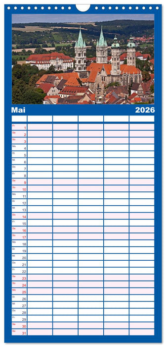 Welterbe - Kultur und Natur in Deutschland (CALVENDO Familienplaner 2026)