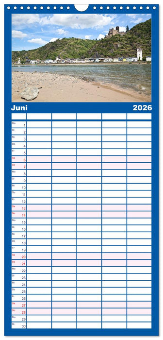 Welterbe - Kultur und Natur in Deutschland (CALVENDO Familienplaner 2026)