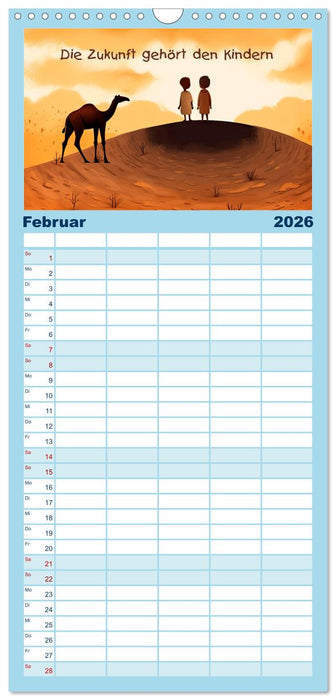Friedensboten - Stimmen der Hoffnung (CALVENDO Familienplaner 2026)