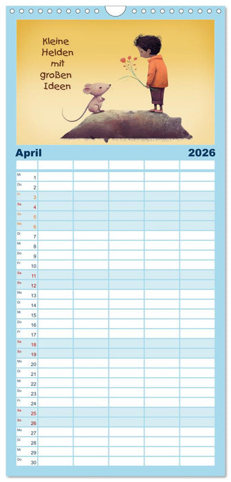 Friedensboten - Stimmen der Hoffnung (CALVENDO Familienplaner 2026)