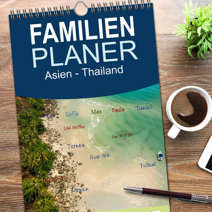 Asien - Thailand (CALVENDO Familienplaner 2026)