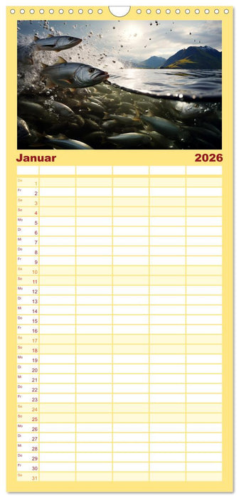 Die Magie der Masse (CALVENDO Familienplaner 2026)