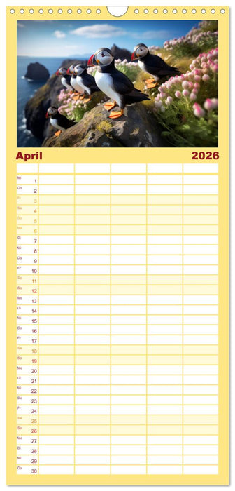 Die Magie der Masse (CALVENDO Familienplaner 2026)