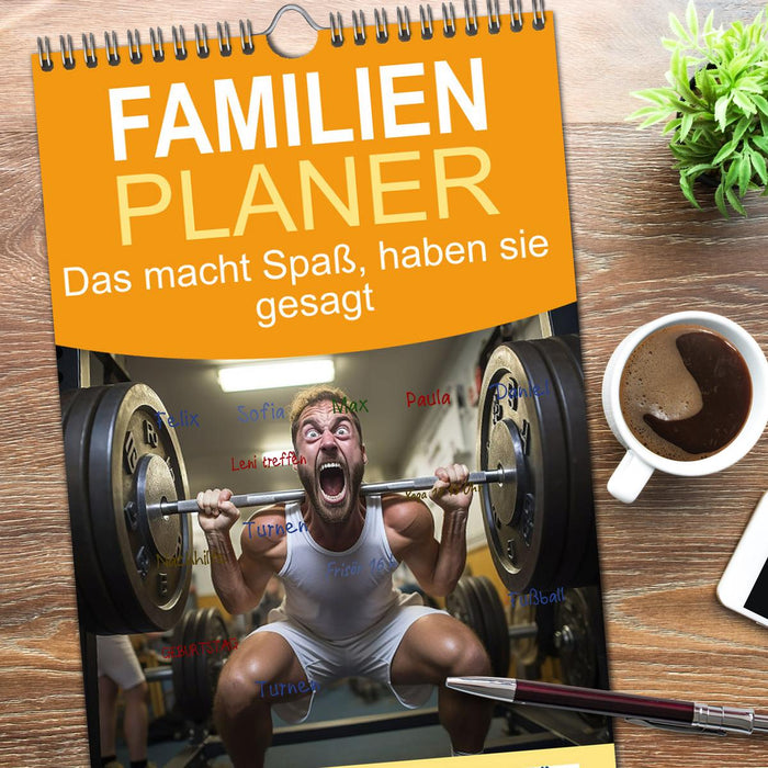 Das macht Spaß, haben sie gesagt (CALVENDO Familienplaner 2026)