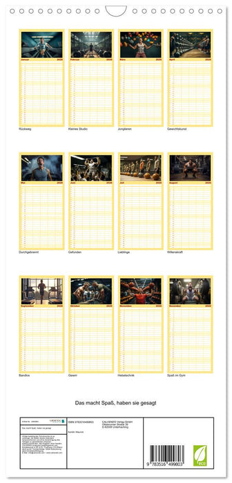 Das macht Spaß, haben sie gesagt (CALVENDO Familienplaner 2026)