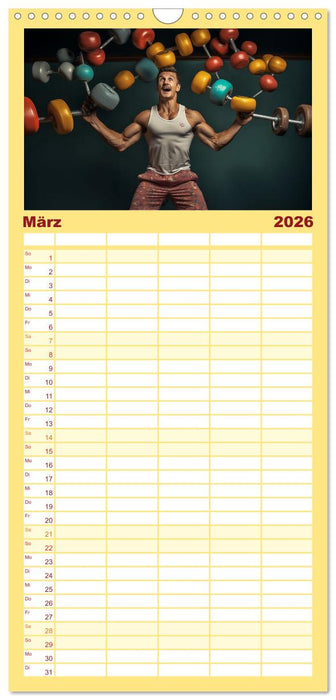 Das macht Spaß, haben sie gesagt (CALVENDO Familienplaner 2026)