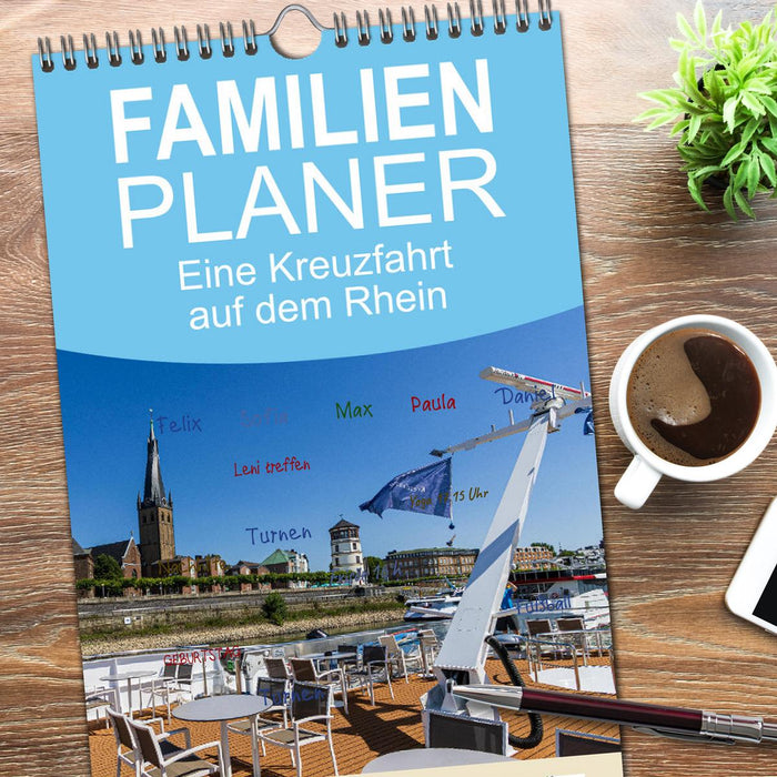 Eine Kreuzfahrt auf dem Rhein (CALVENDO Familienplaner 2026)