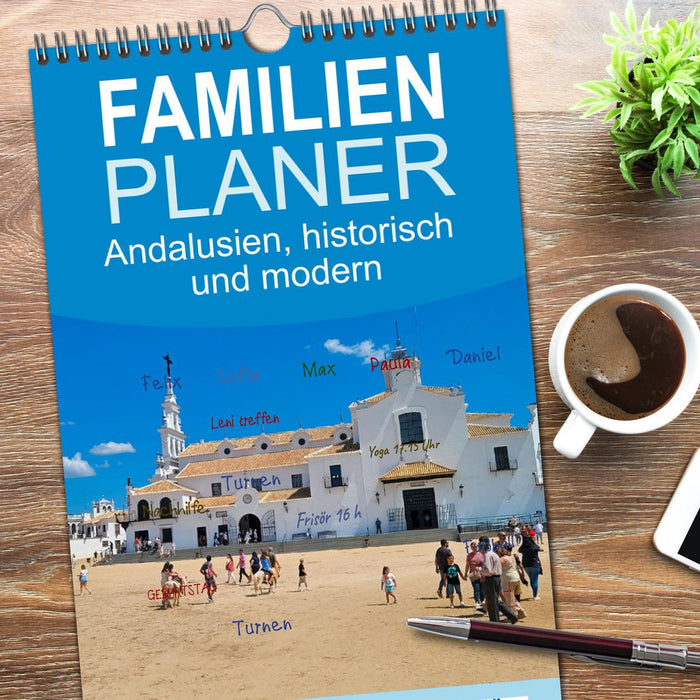 Andalusien, historisch und modern (CALVENDO Familienplaner 2026)