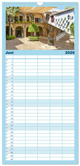 Andalusien, historisch und modern (CALVENDO Familienplaner 2026)