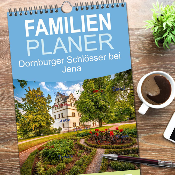 Dornburger Schlösser bei Jena (CALVENDO Familienplaner 2026)
