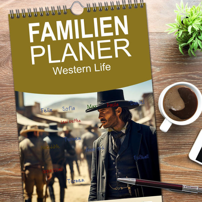 Western Life (CALVENDO Familienplaner 2026)