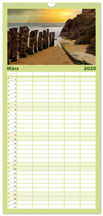 Saint-Malo - Ein gut geschützter Schatz (CALVENDO Familienplaner 2026)