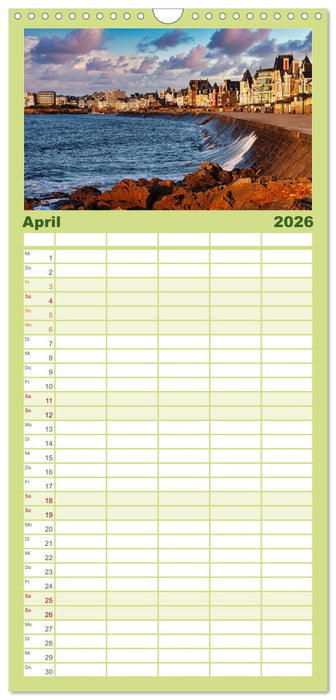 Saint-Malo - Ein gut geschützter Schatz (CALVENDO Familienplaner 2026)