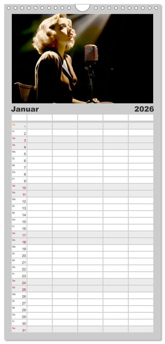 Die Stimme der Leidenschaft (CALVENDO Familienplaner 2026)