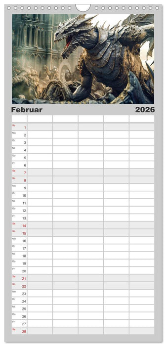 Im Land der Hexen und Hexer (CALVENDO Familienplaner 2026)