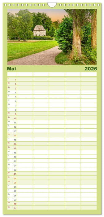 Weimar - Kulturstadt im Herzen Europas (CALVENDO Familienplaner 2026)