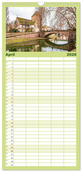 Straßburg - Elsässische Metropole (CALVENDO Familienplaner 2026)