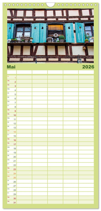 Straßburg - Elsässische Metropole (CALVENDO Familienplaner 2026)