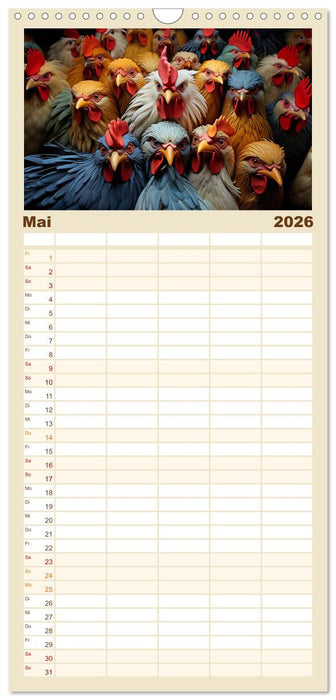 Mehr ist einfach besser (CALVENDO Familienplaner 2026)