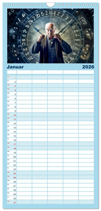 Genies der Physik (CALVENDO Familienplaner 2026)