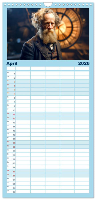 Genies der Physik (CALVENDO Familienplaner 2026)